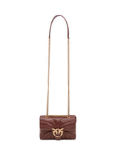PINKO - Love Puff Mini Quilted Bag with Flap - Red - LIDIASHOPPING® - Official Website