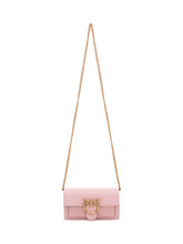 PINKO - Love One Wallet with Flap and Front Logo - Pink - LIDIASHOPPING® - Official Website