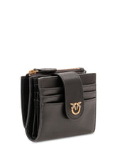 PINKO - Multi Purpose Wallet with Zip and Compartments - Black - LIDIASHOPPING® - Official Website