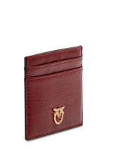 PINKO - Card Holder with Front Logo - Red - LIDIASHOPPING® - Official Website