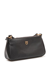 PINKO - Half Moon Baguette Bag with Shoulder Strap - Black - LIDIASHOPPING® - Official Website