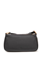 PINKO - Half Moon Baguette Bag with Shoulder Strap - Black - LIDIASHOPPING® - Official Website