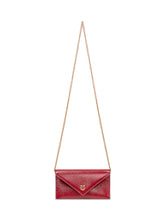 PINKO - Pochette Flat Mini con Zip - Rosso - LIDIASHOPPING® - Official Website
