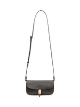 PINKO - Saddle Flat Pouch with Flap - Black - LIDIASHOPPING® - Official Website