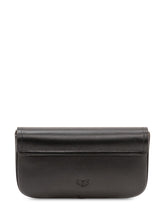 PINKO - Saddle Flat Pouch with Flap - Black - LIDIASHOPPING® - Official Website