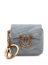 PINKO - Love Puff Airpods Case with Chain - Blue - LIDIASHOPPING® - Official Website