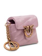 PINKO - Custodia Airpods con Patta e Catena - Rosa - LIDIASHOPPING® - Official Website