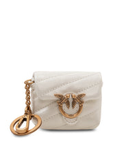 PINKO - Airpods Case with Flap and Chain - White - LIDIASHOPPING® - Official Website