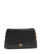 PINKO - Borsa a Mano con Logo Frontale - Nero - LIDIASHOPPING® - Official Website