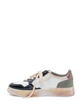 AUTRY - Low Top Medalist Sneakers with Lace Up and Panels - Multicolor - LIDIASHOPPING® - Official Website