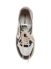 AUTRY - Low Top Medalist Sneakers with Lace Up and Panels - Multicolor - LIDIASHOPPING® - Official Website