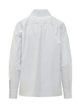 THE SEAFARER - Britt Striped Shirt with Pocket - White - LIDIASHOPPING® - Official Website