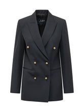 THE SEAFARER - Giacca Betty Doppiopetto con Bottoni - Blu | Lidia Shopping | Official Website