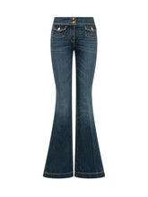 THE SEAFARER - Emi Flared Pants - Blue - LIDIASHOPPING® - Official Website