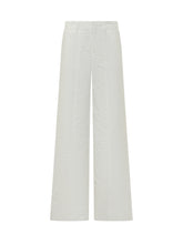 THE SEAFARER - Pantalone Laurent a Gamba Ampia - Bianco - LIDIASHOPPING® - Official Website