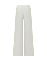 THE SEAFARER - Pantalone Laurent a Gamba Ampia - Bianco - LIDIASHOPPING® - Official Website