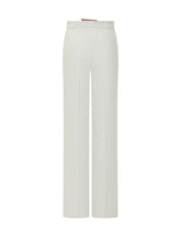 MAX MARA STUDIO - High Rise Tailored Trousers - White - LIDIASHOPPING® - Official Website
