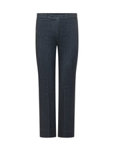 MAX MARA S - Straight Leg Denim Trousers - Blue - LIDIASHOPPING® - Official Website
