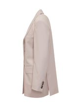 MAX MARA - Double Breasted Blazer with Peak Lapels - Pink - LIDIASHOPPING® - Official Website