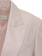 MAX MARA - Double Breasted Blazer with Peak Lapels - Pink - LIDIASHOPPING® - Official Website