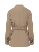 MAX MARA - Giacca con Cintura in Vita - Marrone | Lidia Shopping | Official Website