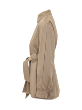 MAX MARA - Giacca con Cintura in Vita - Marrone | Lidia Shopping | Official Website