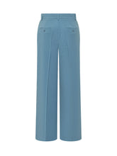 WEEKEND by MAX MARA - Pantalone a Vita Alta - Blu - LIDIASHOPPING® - Official Website