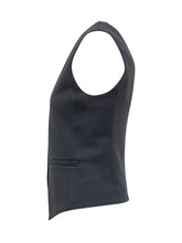 WEEKEND by MAX MARA - Gilet Sartoriale Scollo a V - Blu - LIDIASHOPPING® - Official Website