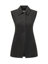 SPORTMAX - Sleeveless Jacket - Black - LIDIASHOPPING® - Official Website