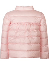 MONCLER KIDS - Piumino Nazife con Zip e Collo Alto - Rosa - LIDIASHOPPING® - Official Website