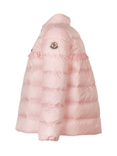 MONCLER KIDS - Piumino Nazife con Zip e Collo Alto - Rosa - LIDIASHOPPING® - Official Website