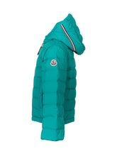 MONCLER KIDS - Dilar Hooded Puffer Jacket - Green - LIDIASHOPPING® - Official Website