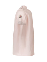 MONCLER KIDS - Short-Sleeve T-Shirt with Front Print - Pink - LIDIASHOPPING® - Official Website