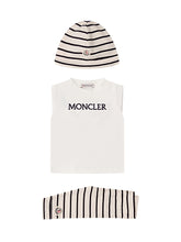 MONCLER KIDS - Completo con Leggings e Cappello - Bianco - LIDIASHOPPING® - Official Website