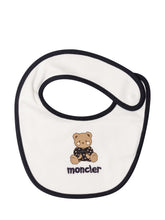 MONCLER KIDS - Completo Body con Bavaglino - Bianco - LIDIASHOPPING® - Official Website