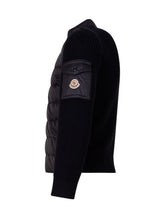MONCLER KIDS - Quilted Cardigan with Zip and Sleeve Pocket - Blue - LIDIASHOPPING® - Official Website