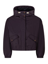 MONCLER KIDS - Giacca con Cappuccio Eucalipto - Blu - LIDIASHOPPING® - Official Website