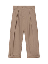 MONCLER KIDS - Pantaloni con Pinces e Risvolto - Beige - LIDIASHOPPING® - Official Website