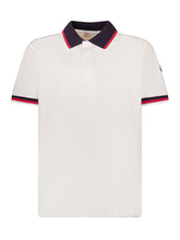 MONCLER KIDS - Polo a Maniche Corte - Bianco - LIDIASHOPPING® - Official Website