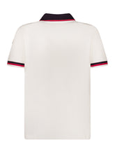 MONCLER KIDS - Polo a Maniche Corte - Bianco - LIDIASHOPPING® - Official Website