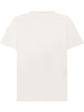 MONCLER KIDS - T-shirt a Maniche Corte con Logo - Bianco - LIDIASHOPPING® - Official Website