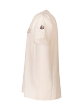 MONCLER KIDS - Short Sleeve Logo T-Shirt - White - LIDIASHOPPING® - Official Website