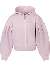 MONCLER KIDS - Zip-Up Hooded Cardigan - Purple - LIDIASHOPPING® - Official Website