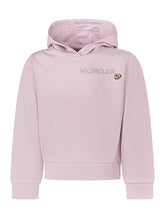 MONCLER KIDS - Hooded Sweatshirt - Purple - LIDIASHOPPING® - Official Website