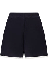 MONCLER KIDS - Pantaloni Corti in Felpa - Blu - LIDIASHOPPING® - Official Website