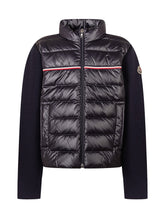 MONCLER KIDS - Padded Zip-Up Cardigan - Blue - LIDIASHOPPING® - Official Website