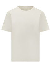 Y-3 - T-shirt con Logo sul Petto - Bianco - LIDIASHOPPING® - Official Website