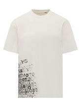 Y-3 - T-shirt Grafica Manica Corta - Bianco - LIDIASHOPPING® - Official Website
