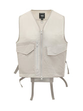 Y-3 - Vest with Zip and Patch Pockets - Brown - LIDIASHOPPING® - Official Website