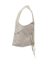Y-3 - Vest with Zip and Patch Pockets - Brown - LIDIASHOPPING® - Official Website